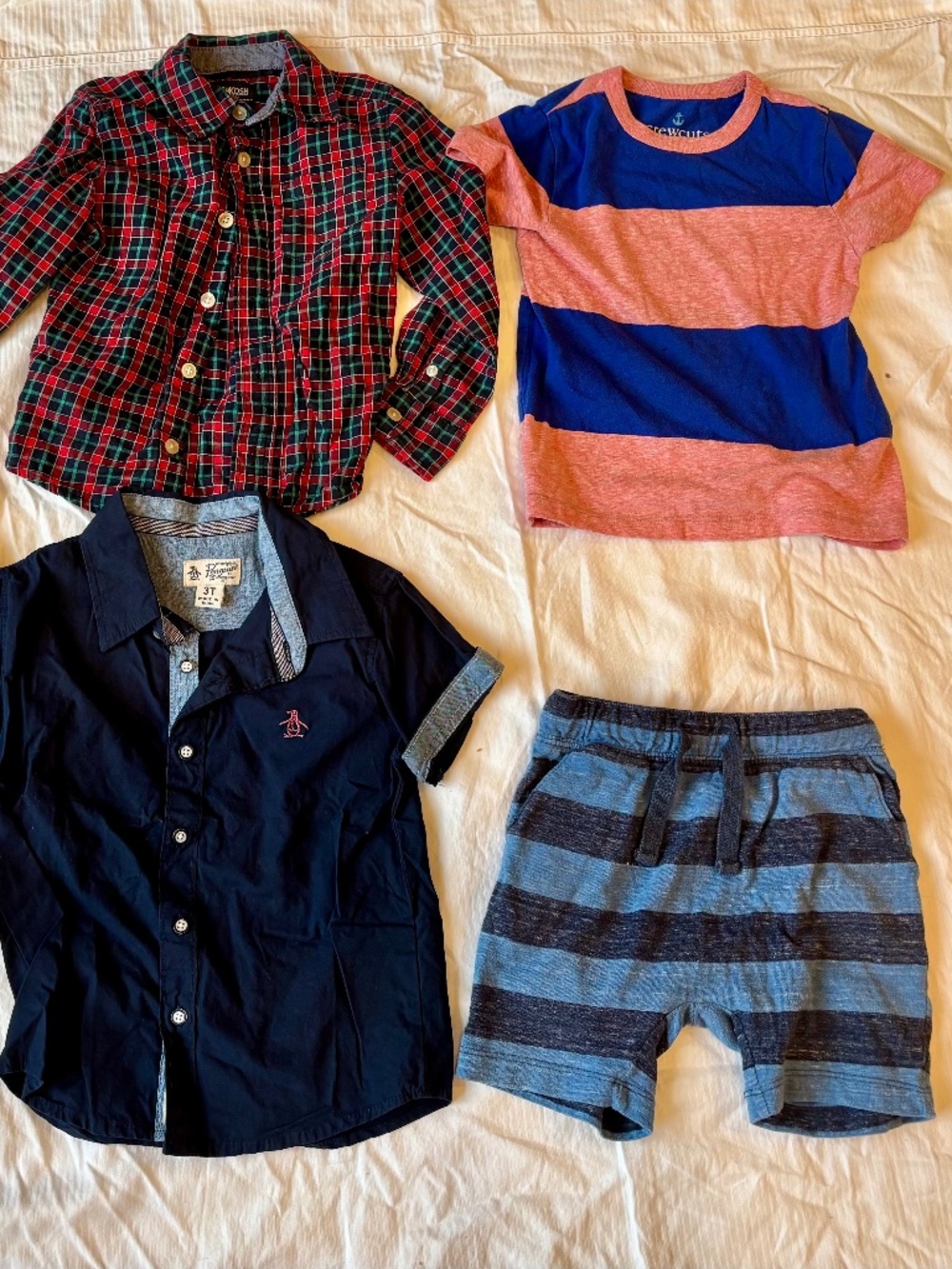 Boys 3T 🚙6 piece bundle🚙 | Crewcuts, Penguin, Button Downs & Tees